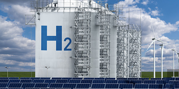 اولین پروژه تولید هیدروژن PV 10000 تنی چین